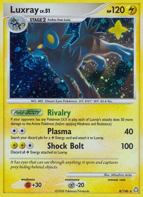 Luxray card from Legends Awakened