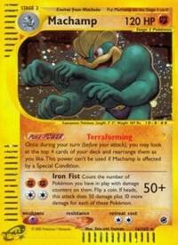 Machamp (16) card from Expedition