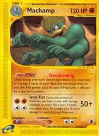 Machamp (51) card from Expedition