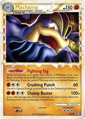 Machamp (Prime) card from Triumphant