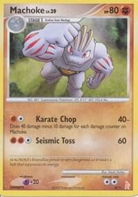 Machoke card from DP Trainer Kit: Manaphy & Lucario