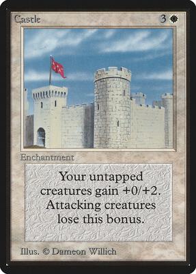 Castle card from Beta Edition