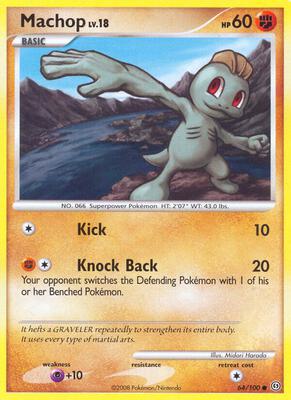 Machop card from Stormfront