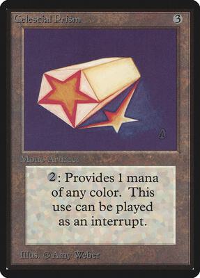 Celestial Prism card from Beta Edition