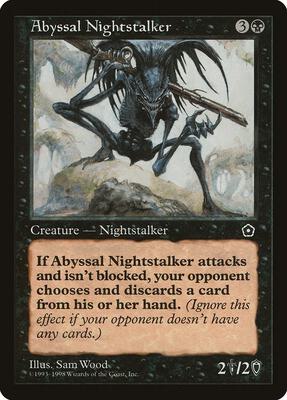 Abyssal Nightstalker card from Portal Second Age