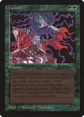 Channel card from Beta Edition