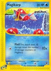 Magikarp card from Expedition