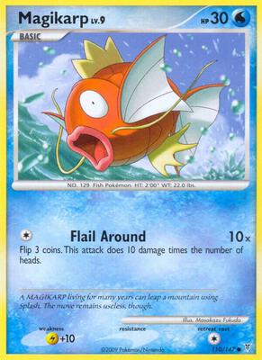 Magikarp card from Supreme Victors