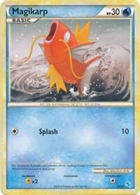 Magikarp (#12) card from HGSS Trainer Kit: Gyarados & Raichu