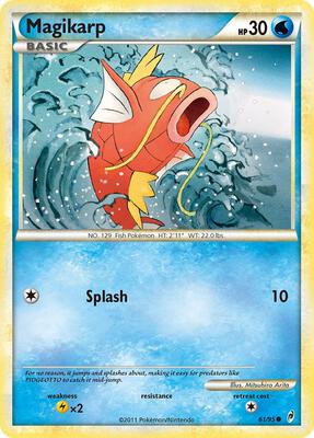Magikarp card from Call of Legends