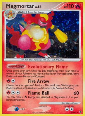 Magmortar card from Supreme Victors