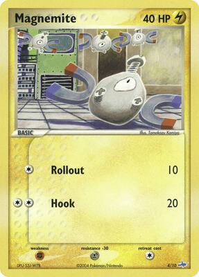 Magnemite card from EX Trainer Kit 1: Latias & Latios