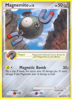 Magnemite (66) card from Stormfront