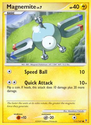Magnemite card from Supreme Victors
