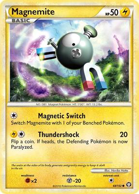 Magnemite card from Triumphant