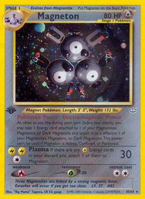 Magneton card from Neo Revelation