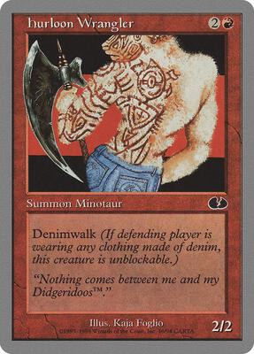 Hurloon Wrangler card from Unglued
