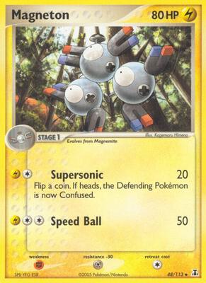 Magneton card from EX Delta Species