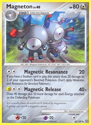 Magneton (42) card from Stormfront