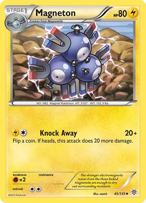 Magneton (45) card from Plasma Storm