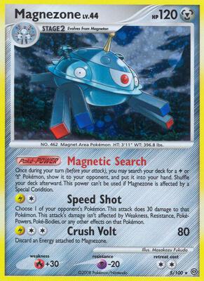 Magnezone (5) card from Stormfront