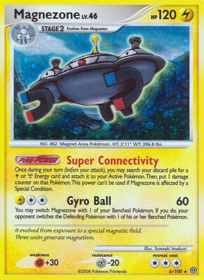 Magnezone (6) card from Stormfront