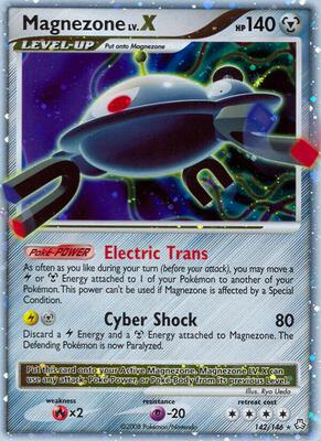 Magnezone LV.X card from Legends Awakened
