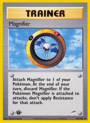 Magnifier card from Neo Destiny