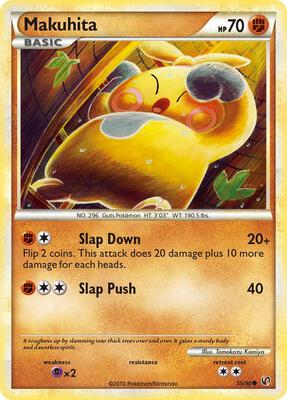 Makuhita card from Undaunted