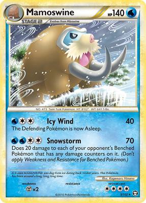 Mamoswine card from Triumphant
