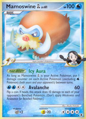 Mamoswine GL card from Rising Rivals