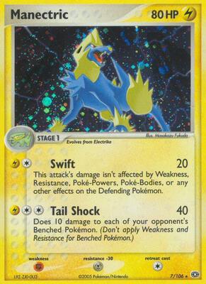 Manectric - 007/106 card from EX Emerald