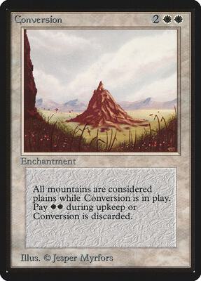 Conversion card from Beta Edition