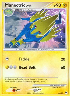 Manectric (44) card from Arceus