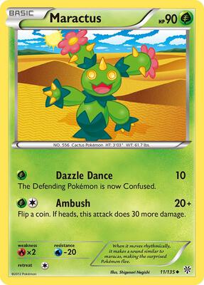 Maractus card from Plasma Storm