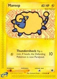 Mareep card from Expedition