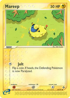 Mareep card from EX Dragon