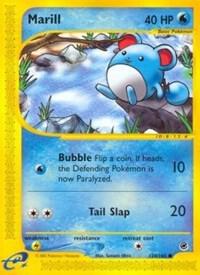 Marill card from Expedition