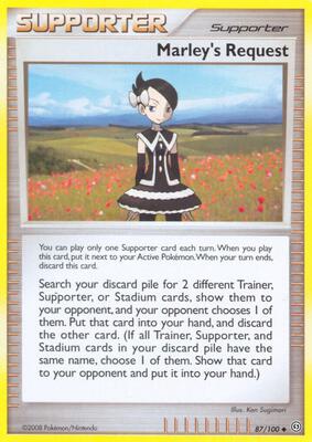 Marley's Request card from Stormfront