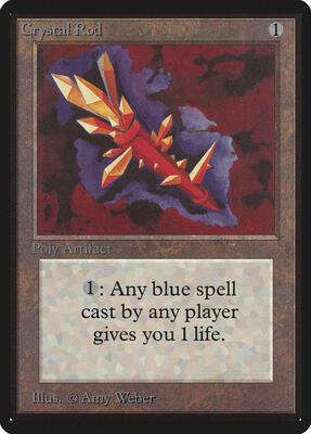 Crystal Rod card from Beta Edition