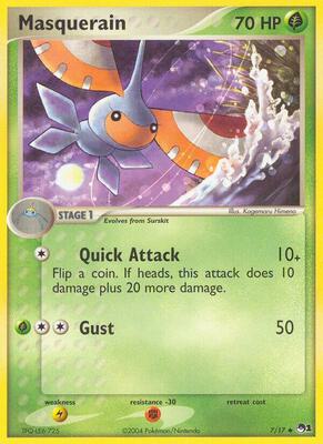 Masquerain card from POP Series 1