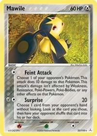 Mawile card from EX Holon Phantoms