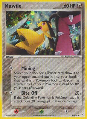 Mawile card from EX Crystal Guardians