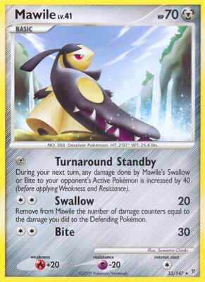 Mawile card from Supreme Victors