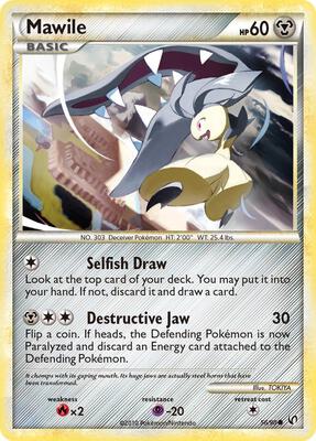 Mawile card from Undaunted