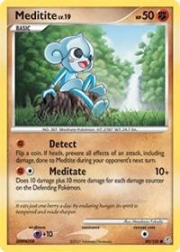 Meditite card from Diamond and Pearl