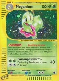 Meganium (18) card from Expedition
