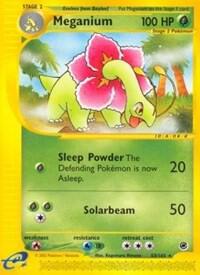 Meganium (53) card from Expedition