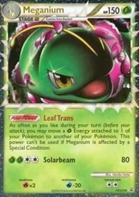 Meganium (Prime) - HGSS08 card from HGSS Promos