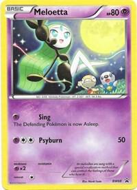 Meloetta - BW68 card from Black and White Promos